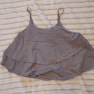 4/$18 Women's Gray Layered Top